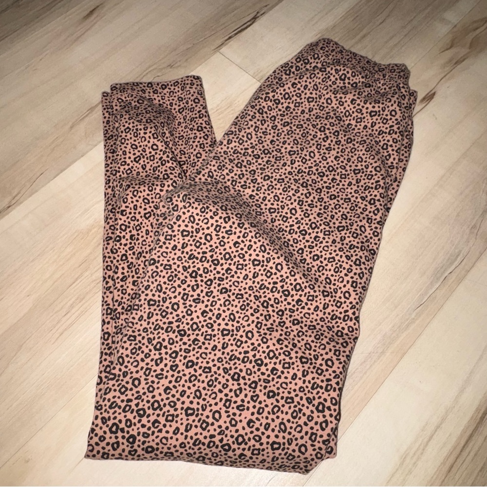 Girls Leggings Size 14 Cat & Jack Animal Print Pants